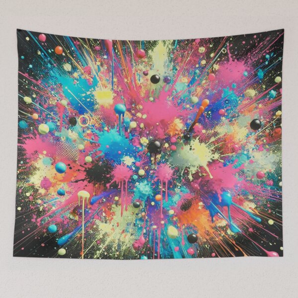 Item preview, splatter paint designed and sold by TEEJAMBOREE.
