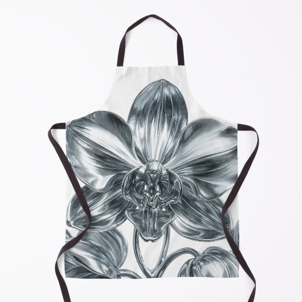 Item preview, Futuristic Chrome Orchid Flower designed and sold by 3D-EL.