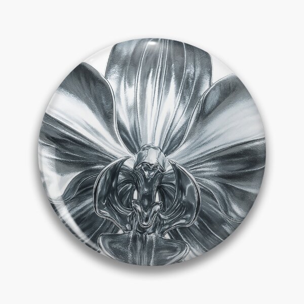 Item preview, Futuristic Chrome Orchid Flower designed and sold by 3D-EL.