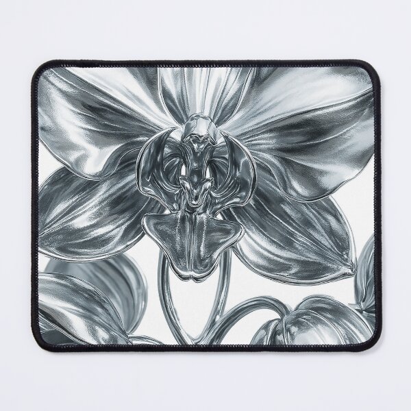 Item preview, Futuristic Chrome Orchid Flower designed and sold by 3D-EL.