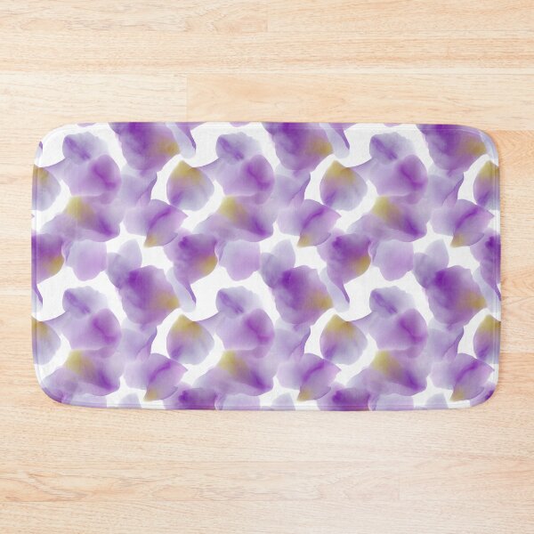 Item preview, Dreamy Violet Petals with Yellow Highlights Pattern designed and sold by patternicco.