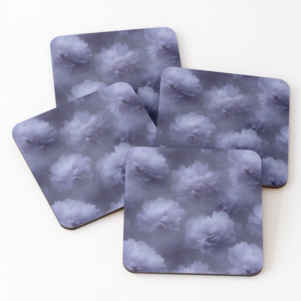 Item preview, Soft Petal Peonies on Twilight Hue Pattern designed and sold by patternicco.