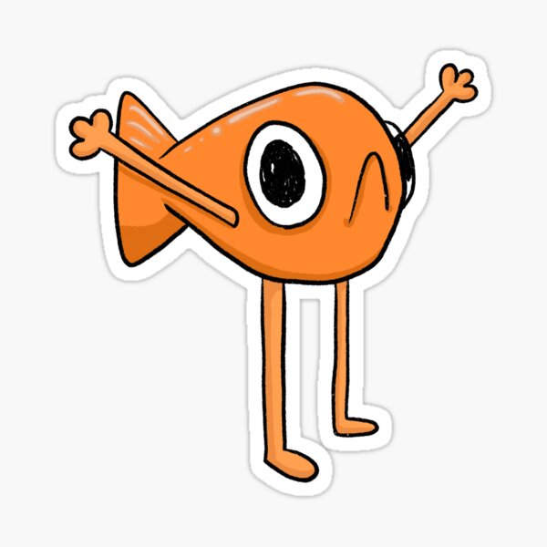 Item preview, Le Poisson Steve designed and sold by DavesArtBook.