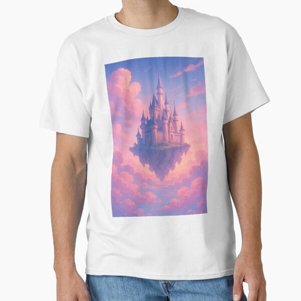 Artikel-Vorschau von Schwimmendes Schloss – Surreale Anime-Fantasy-Traumlandschaft, designt und verkauft von NeonBreeze.
