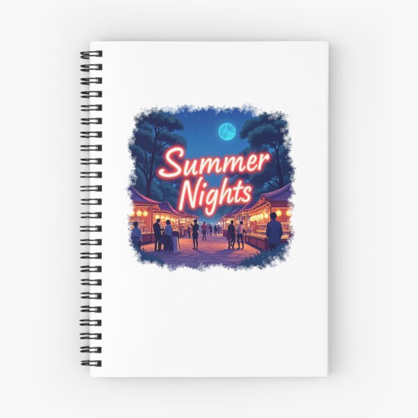 Item preview, Summer Nights Market: A Festive Evening Under the Full Moon designed and sold by latelierdechris.