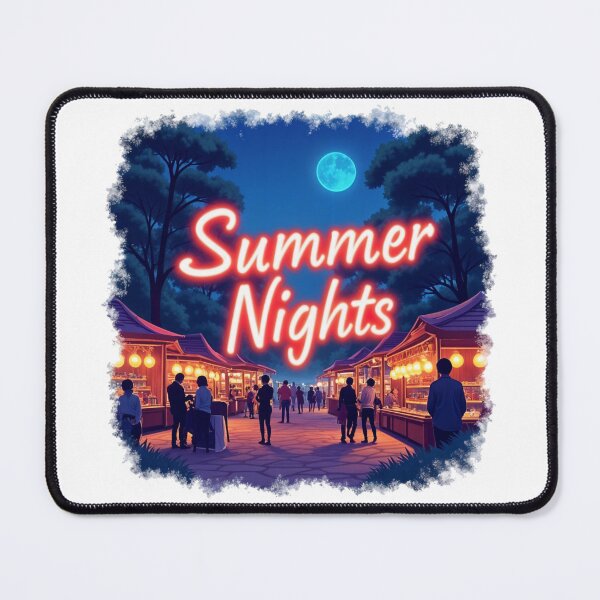 Item preview, Summer Nights Market: A Festive Evening Under the Full Moon designed and sold by latelierdechris.