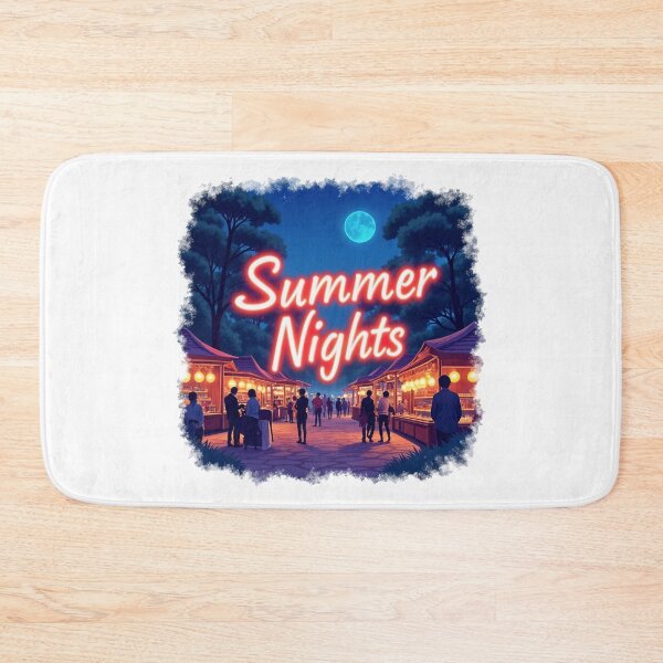 Item preview, Summer Nights Market: A Festive Evening Under the Full Moon designed and sold by latelierdechris.