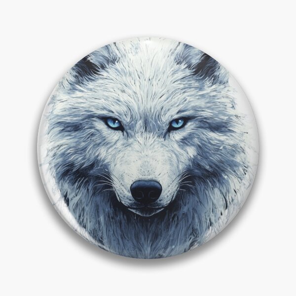 Item preview, White Direwolf T-Shirt designed and sold by NicolasGlowArt.