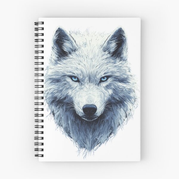 Item preview, White Direwolf T-Shirt designed and sold by NicolasGlowArt.