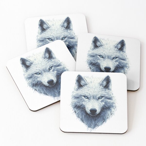 Item preview, White Direwolf T-Shirt designed and sold by NicolasGlowArt.