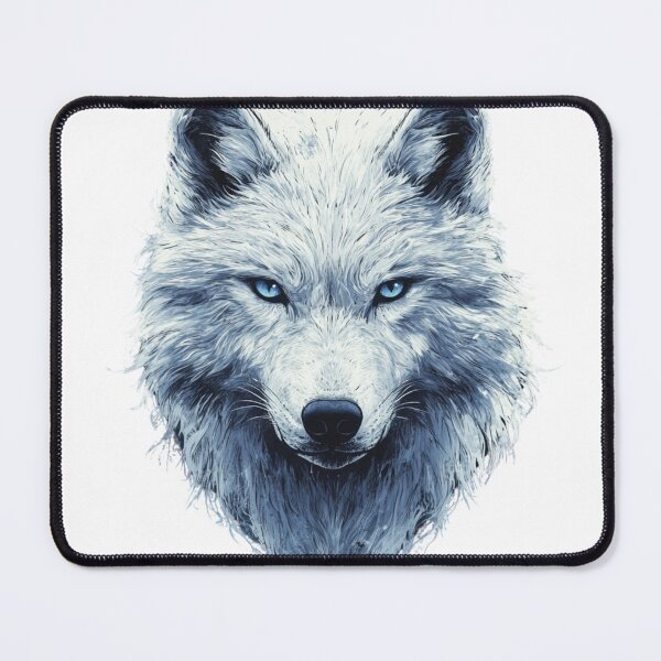 Item preview, White Direwolf T-Shirt designed and sold by NicolasGlowArt.