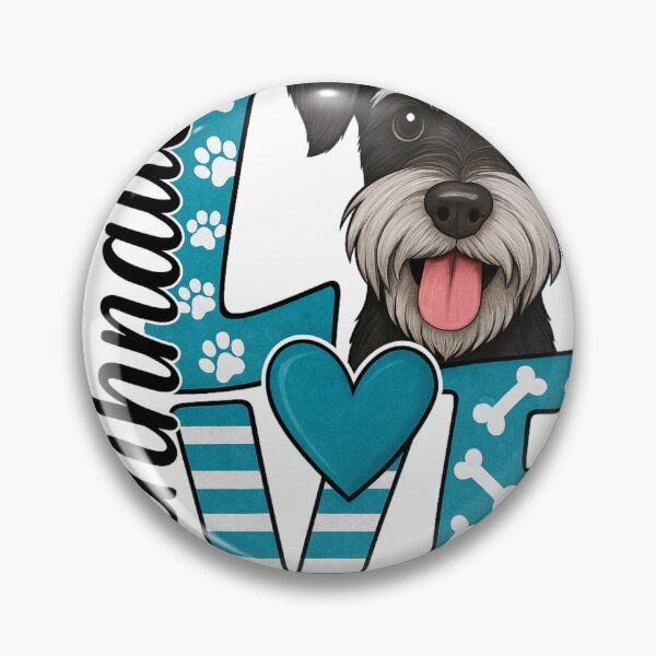 Item preview, AMOR Schnauzer designed and sold by SpaceForFuture.