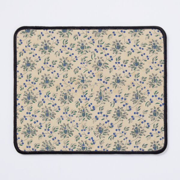 Item preview, Vintage berry and leaf floral pattern with textile texture designed and sold by celiacreatec.