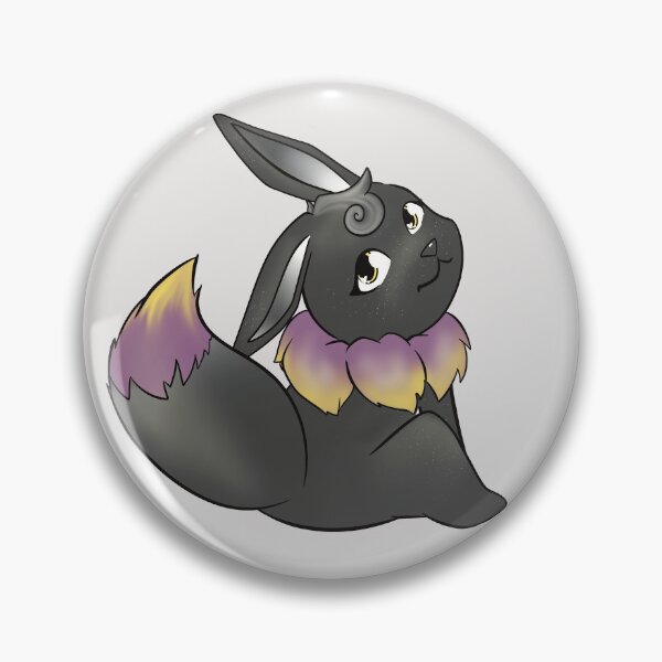 Item preview, Non-binary pride eevee designed and sold by overboldkobold.