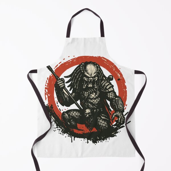 Item preview, Predator Warrior with Spear | Sci-Fi Hunter Vintage Art designed and sold by Petru&Myself.