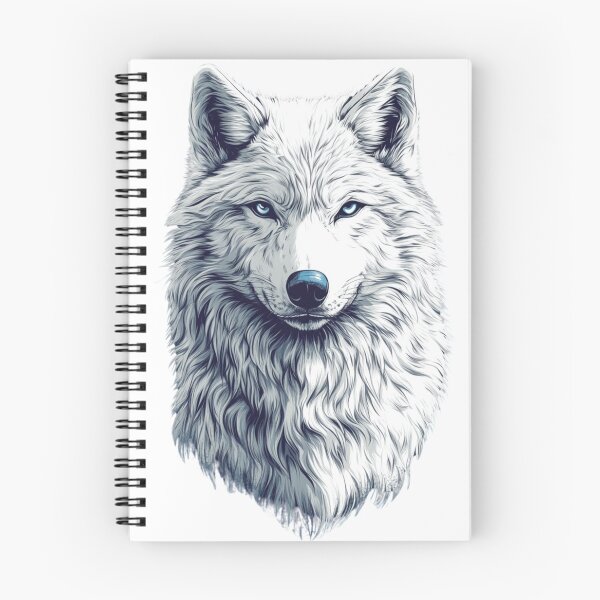 Item preview, White Direwolf | T-Shirt designed and sold by NicolasGlowArt.