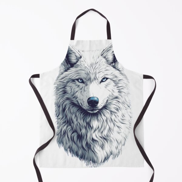 Item preview, White Direwolf | T-Shirt designed and sold by NicolasGlowArt.