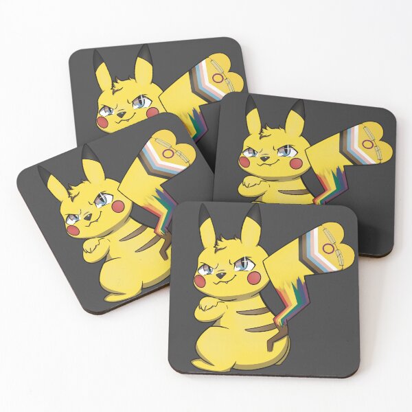 Item preview, Progress pride pikachu designed and sold by overboldkobold.