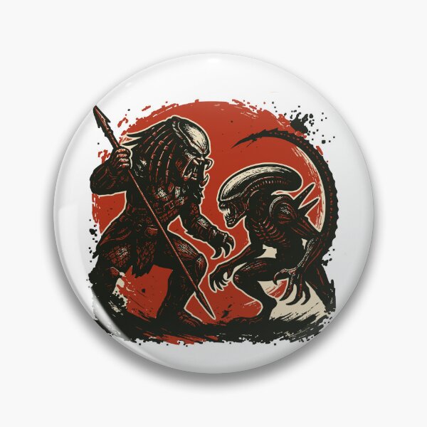 Item preview, Predator vs Alien Warrior | Sci-Fi Clash Vintage Design designed and sold by Petru&Myself.