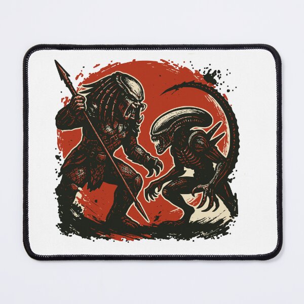 Item preview, Predator vs Alien Warrior | Sci-Fi Clash Vintage Design designed and sold by Petru&Myself.