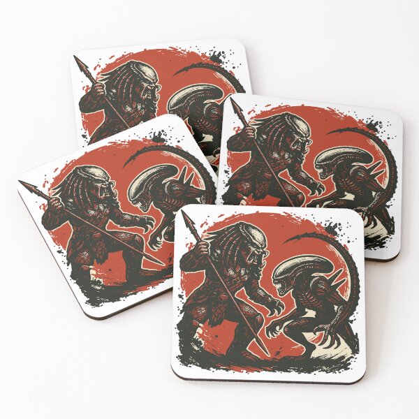 Item preview, Predator vs Alien Warrior | Sci-Fi Clash Vintage Design designed and sold by Petru&Myself.
