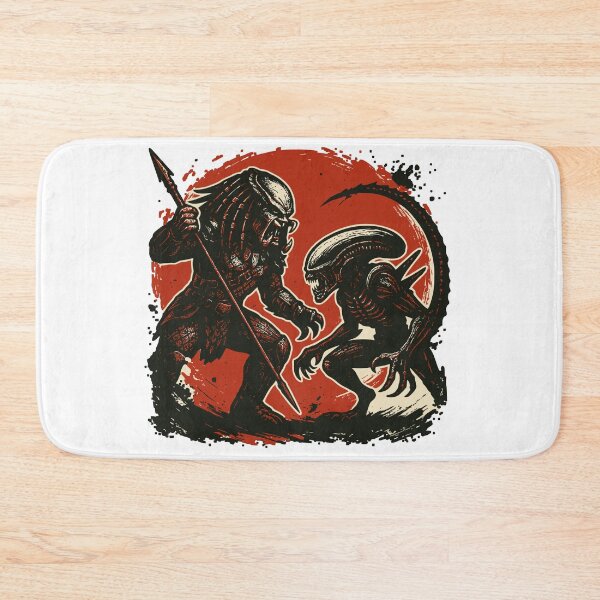 Item preview, Predator vs Alien Warrior | Sci-Fi Clash Vintage Design designed and sold by Petru&Myself.