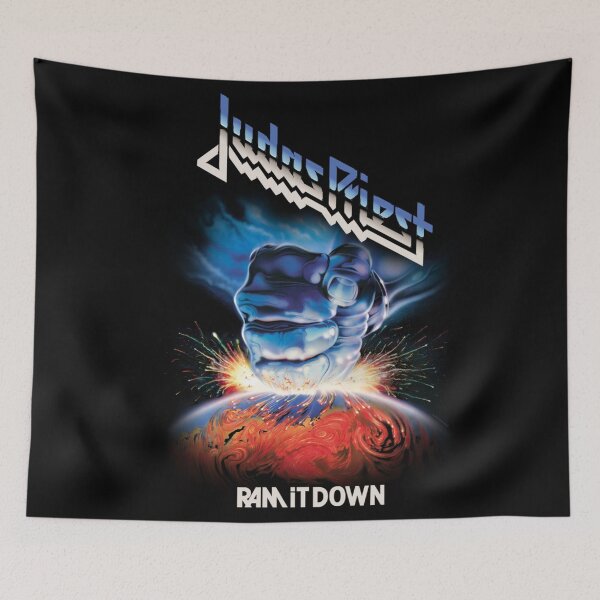 Item preview, Judas Priest Ram It Down Tour Edition Sweatshirt designed and sold by HenikaPonko.