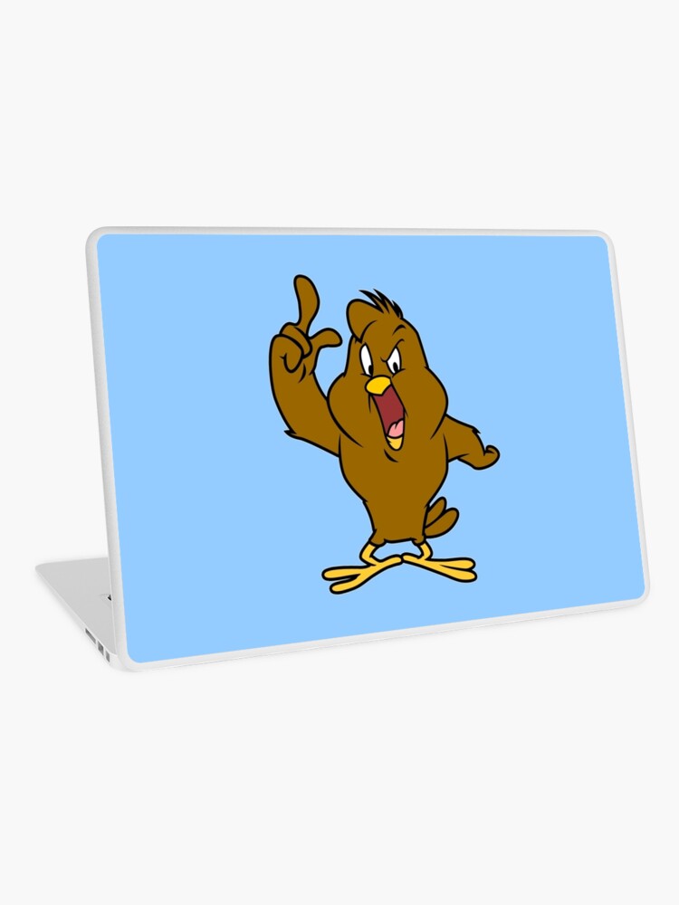 Henery Hawk Yelling Funny Geek Nerd Laptop Skin By Rahmathusni