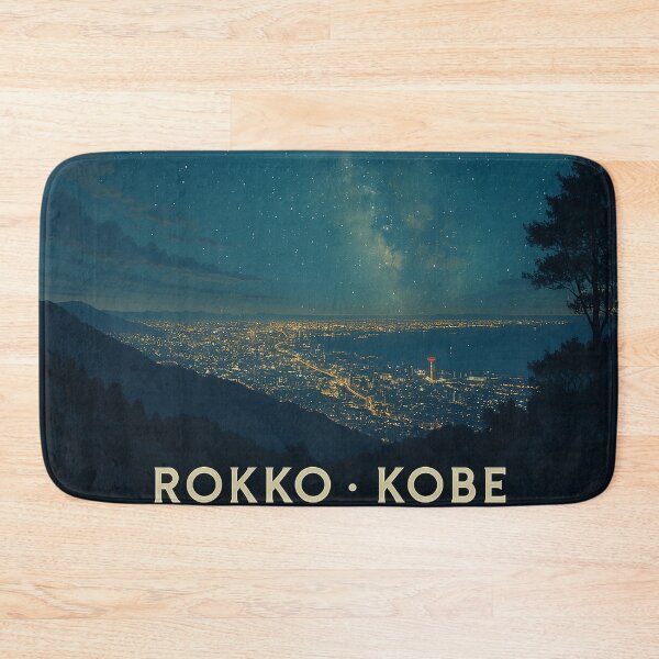 Item preview, Night View from Mount Rokko – Lights of Kobe designed and sold by NihonKamonScape.
