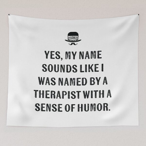 Item preview, Therapist With a Sense of Humor (And a Label Maker) designed and sold by MisterToggy.