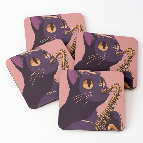 Item preview, Cat saxophone designed and sold by Creativnani.