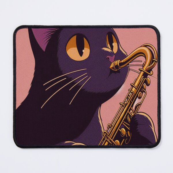 Item preview, Cat saxophone designed and sold by Creativnani.