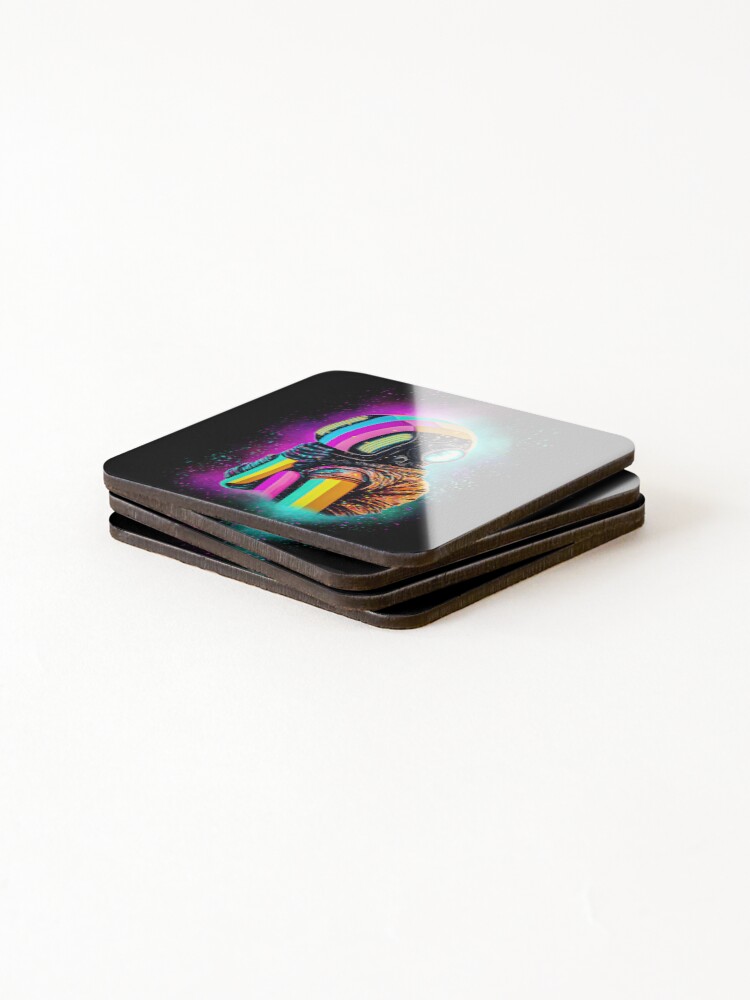 Thumbnail 4 of 5, Coasters (Set of 4), GALEX designed and sold by DWBROODLE.
