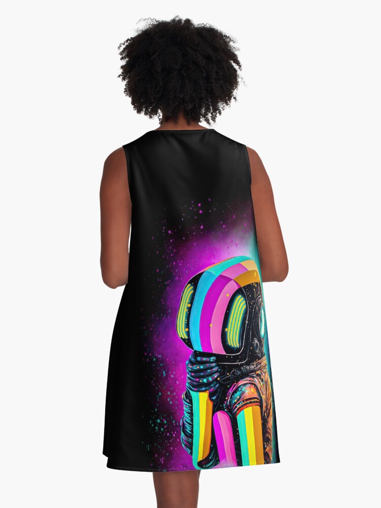 Thumbnail 3 of 4, A-Line Dress, GALEX designed and sold by DWBROODLE.