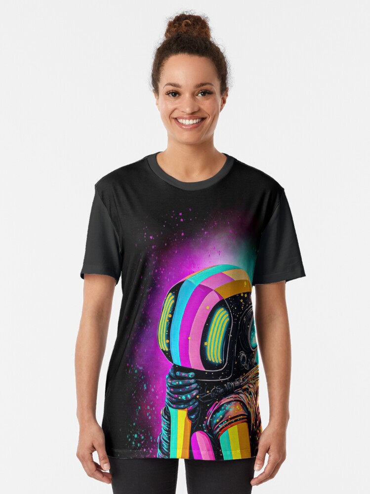Thumbnail 2 of 5, Graphic T-Shirt, GALEX designed and sold by DWBROODLE.