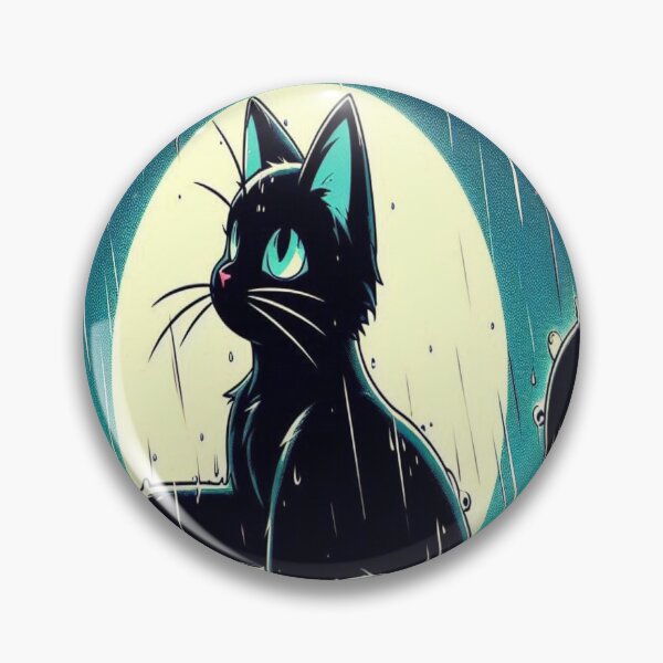 Item preview, Black cat designed and sold by Creativnani.