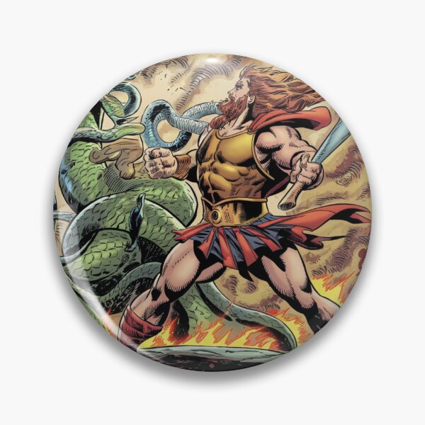 Item preview, Hercules vs. Hydra designed and sold by Mystic Wild Studio.