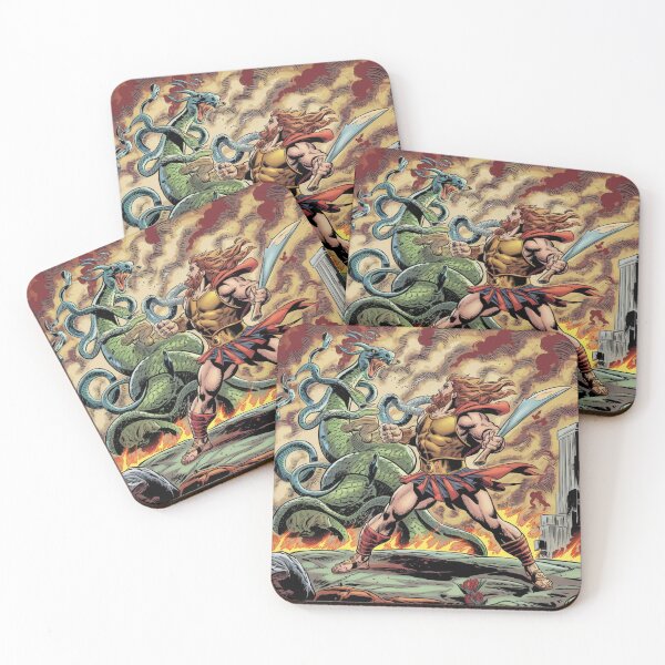 Item preview, Hercules vs. Hydra designed and sold by Mystic Wild Studio.