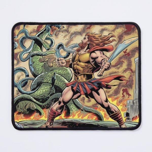 Item preview, Hercules vs. Hydra designed and sold by Mystic Wild Studio.