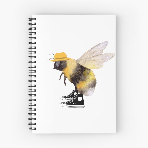 Item preview, Bee in Hat and Sneakers - Spring Summer Symbol designed and sold by GorinART.