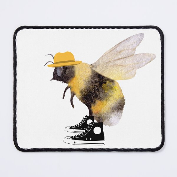 Item preview, Bee in Hat and Sneakers - Spring Summer Symbol designed and sold by GorinART.