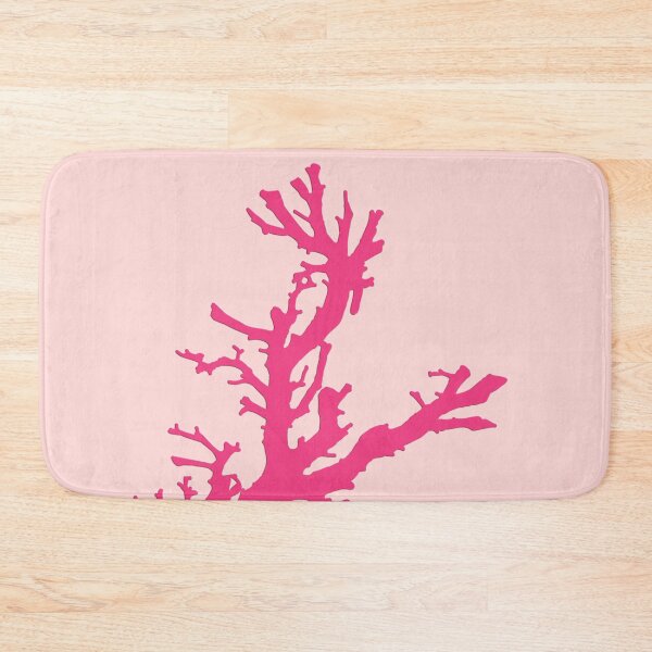 Item preview, Coral branch - shades of coral pink designed and sold by Marymarice.