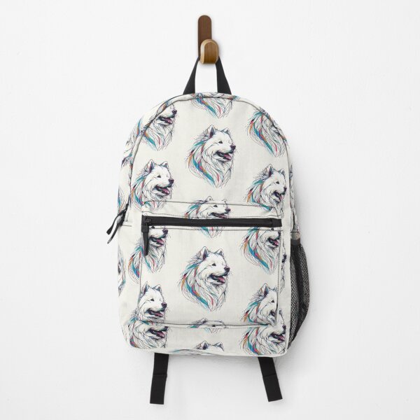 Item preview, Colorful dog. Dog breed. Samoyed. designed and sold by MagelliShop.
