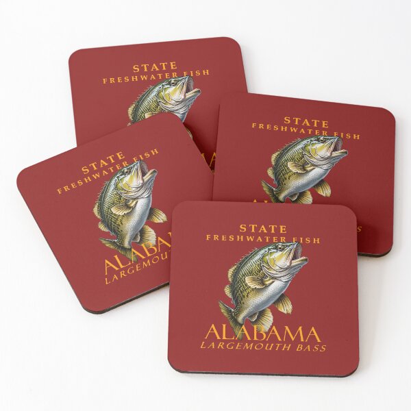 Item preview, Alabama Territory Freshwater Fish The Spotted Bass designed and sold by taiche.