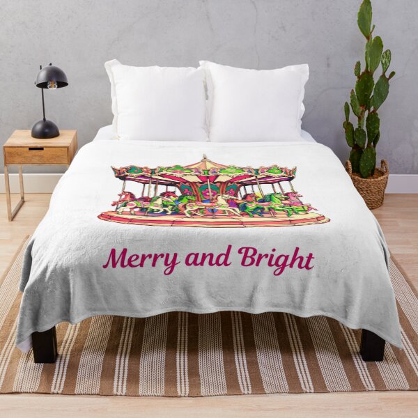 Item preview, Christmas Carousel in Candy Stripes designed and sold by Marymarice.