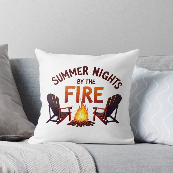 Item preview, summer nights by the fire Cozy Campfire Nights: Summer's Warm Embrace designed and sold by latelierdechris.