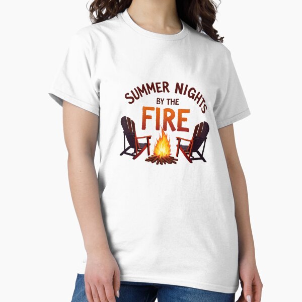 Item preview, summer nights by the fire Cozy Campfire Nights: Summer's Warm Embrace designed and sold by latelierdechris.