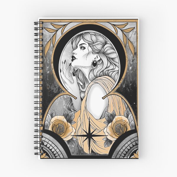Item preview, Art Nouveau Lady designed and sold by jessikamattila.