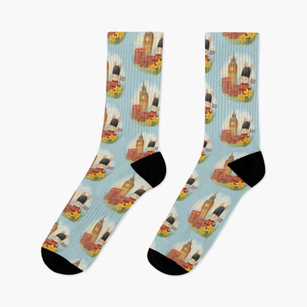 Item preview, London Royal Hop: A Funny Vintage Easter Delight designed and sold by Globalcitytees.
