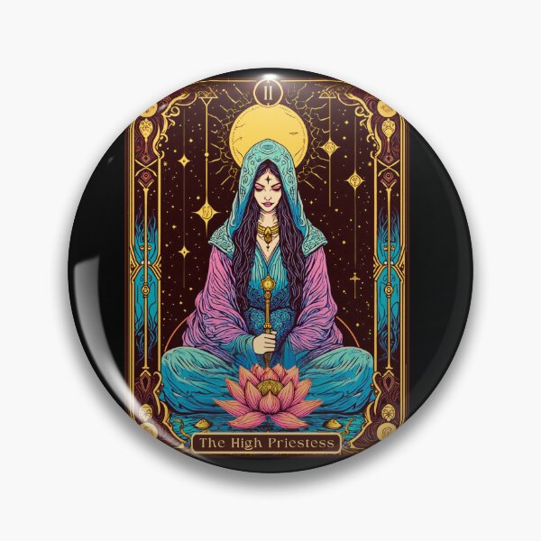 Item preview, Tarot Illustration, the High Priestess designed and sold by Marymarice.